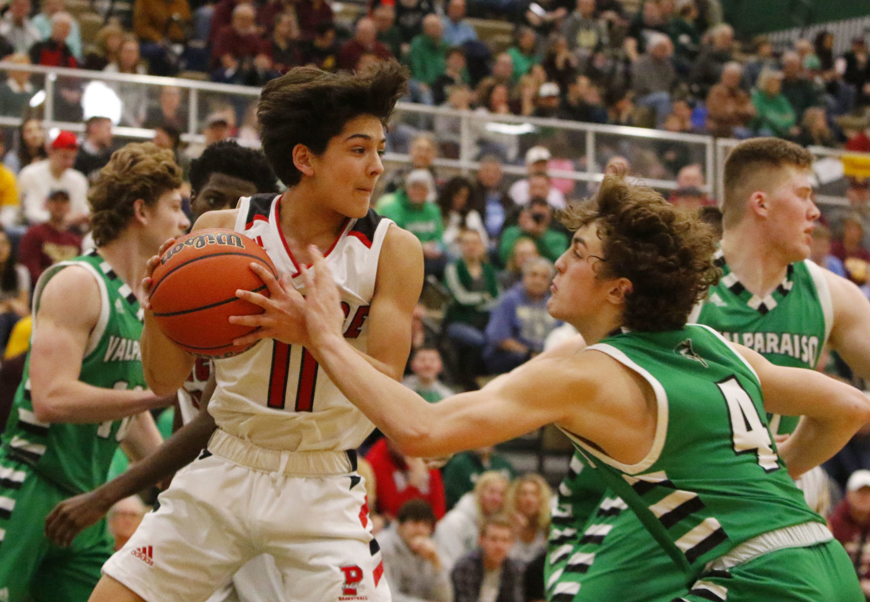 Gallery: 4A boys basketball sectional semifinal: Valparaiso vs. Portage